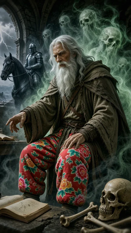 Please Dress The Old Master In Picture 1 In Those Thick Chin...