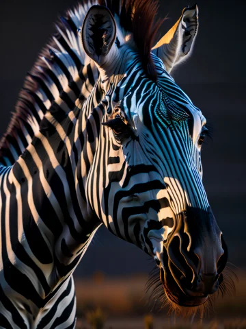 Award Winning Photo Of Zebra In Savannah, Bright Day, Rim Li... — Stable Diffusion AI Prompt: award winning photo of zebra in savannah, bright day, rim light, cinematic light...