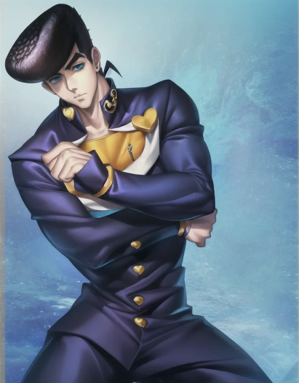 Masterpiece, Best Quality, Higashikatajosuke, 1boy, Solo, Pe...