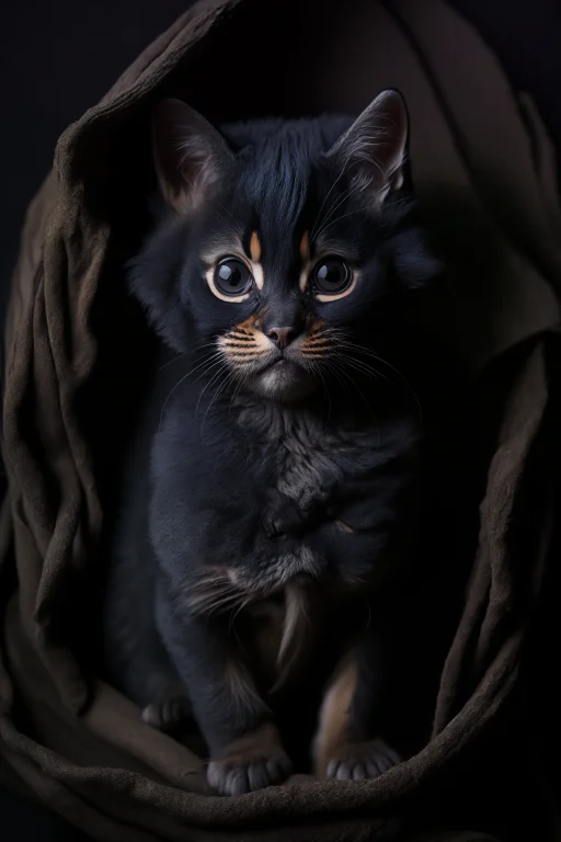 Award Winning Portrait Of A Kitten