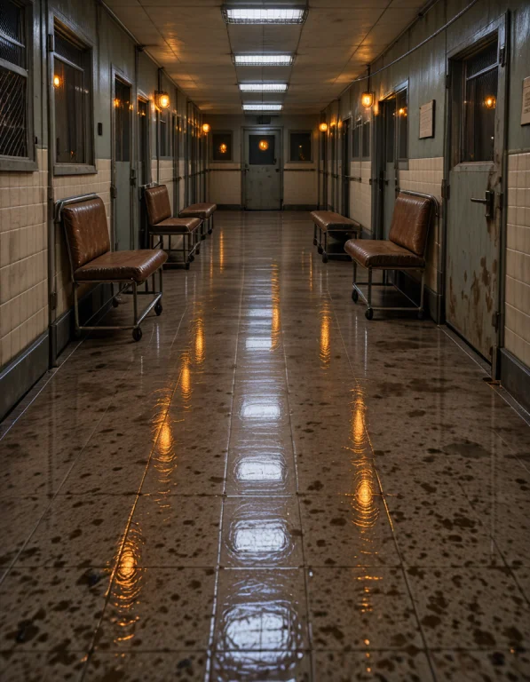 4sylum W4rd, Photorealistic, The Same Empty 1960s-1970s Psyc...