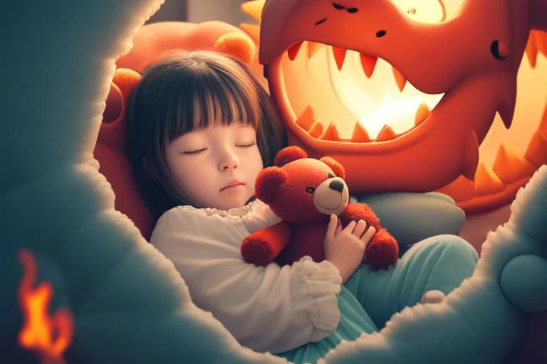 Looking Aaa Film, Sleeping Little Girl, Teddy Bear Fighting...