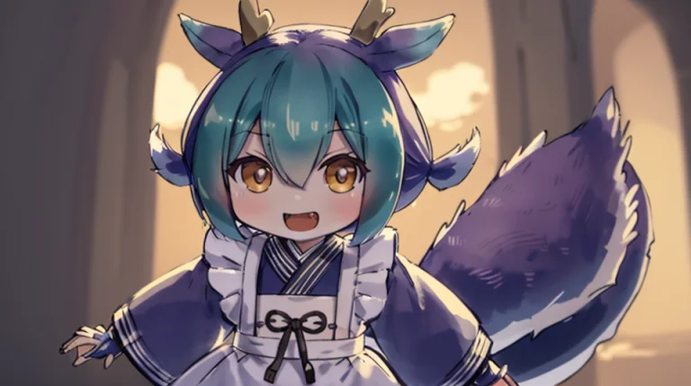 Loralaundrydragonmaidv010.75, Laundrydragonmaid, Dragontail,...