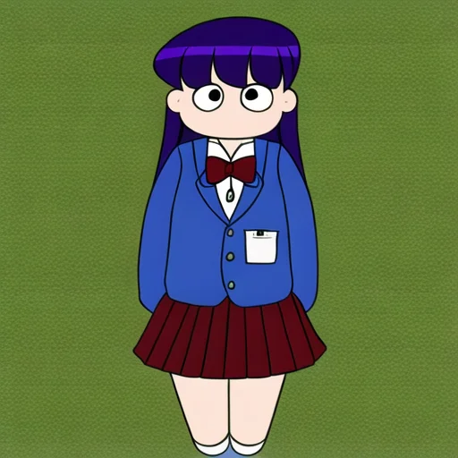 Komi Shouko, Komisan, Standing, Komi-sanwakomyushoudesu, Big...