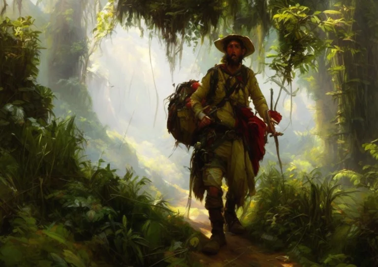An Adventurous British Explorer By Laxpeintv2, Adventurer Dr...