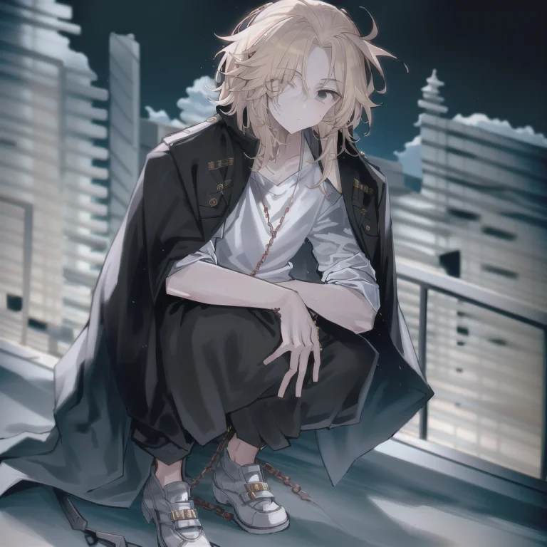 Mikey, Manjirosano, Tokyorevengers, 1boy, Male Focus, Blonde...