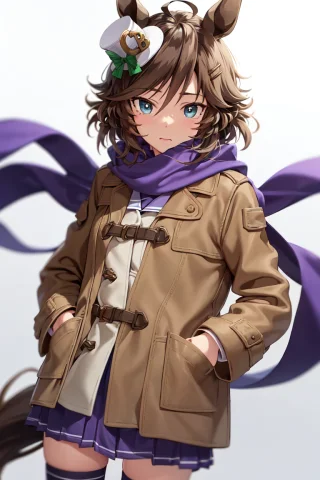 Masterpiece, Best Quality, Mr. C.b. Umamusume, Hand In Pocke... — Stable Diffusion AI Prompt: masterpiece, best quality, mr. c.b. \(umamusume\), hand in pocket, breath, scarf...