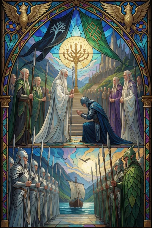 Zycinematic, Masterpiece, Very Aesthetic, Stained Glass -...