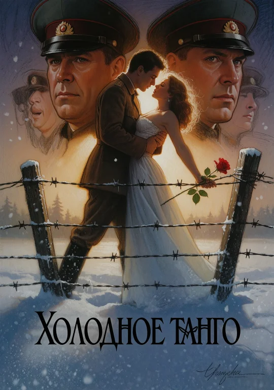 Cinematic Film Still 19. Drew Struzan Style Movie Poster Ill...