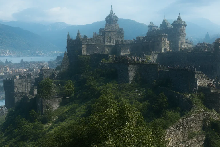 Fkingscifiv2, Werefish Three Castles, Defensive Wall And Ram...