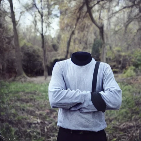 Man Wearing A Tshirt In A Backyard — Stable Diffusion AI Prompt: man wearing a tshirt in a backyard