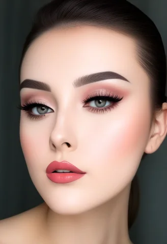 Skin, 1girl, Solo, Portrait, Make-up, — SDXL AI Prompt: skin, 1girl, solo, portrait, make-up,