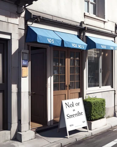 No Humans,on Street — Stable Diffusion AI Prompt: no humans,on street