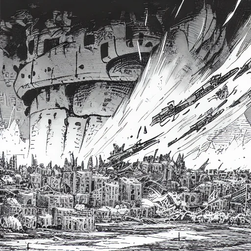 Nauskaavalofwi, Monochrome, Greyscale, , Giant Robots Mecha...