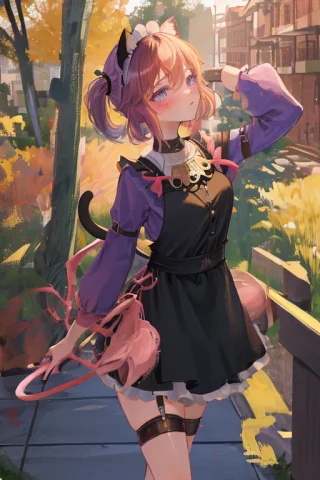Masterpiece, Best Quality, 8k,absurdres, 1girl, Cat Ears, Ca... — Stable Diffusion AI Prompt: masterpiece, best quality, 8k,absurdres, 1girl, cat ears, cat tail, shy, maid ap...