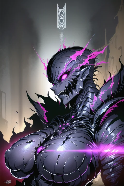 Detailed Fearsome Giger Alien, Dark Fantasy, Dynamic Pose, S...