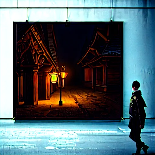 From Side, Wide Shot, Isometric, Poster, Midnight, Lantern,...