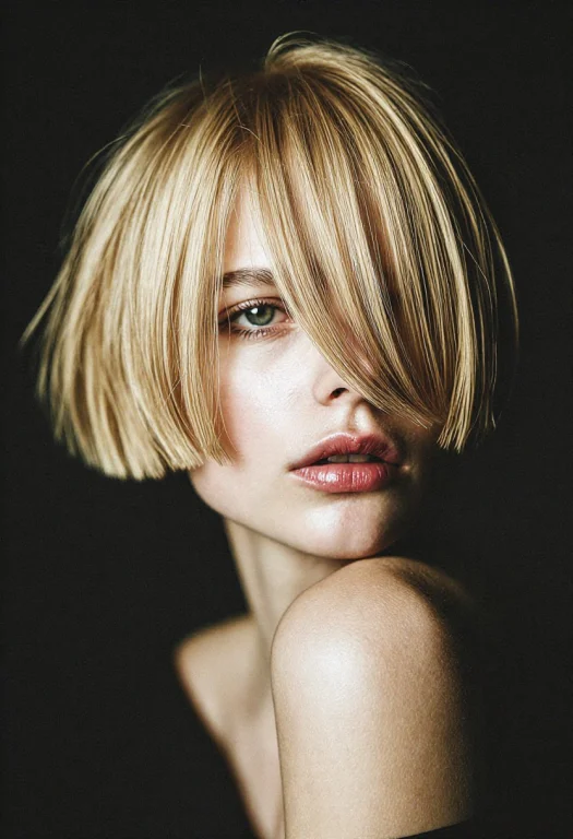 Amazing Beautiful Blonde Female, Amazing Dramatic Dynamic Up...