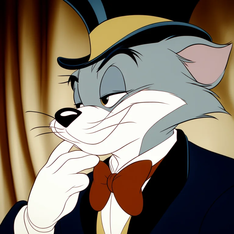Disney Mid-century Animation, The Image Shows An Animated To...