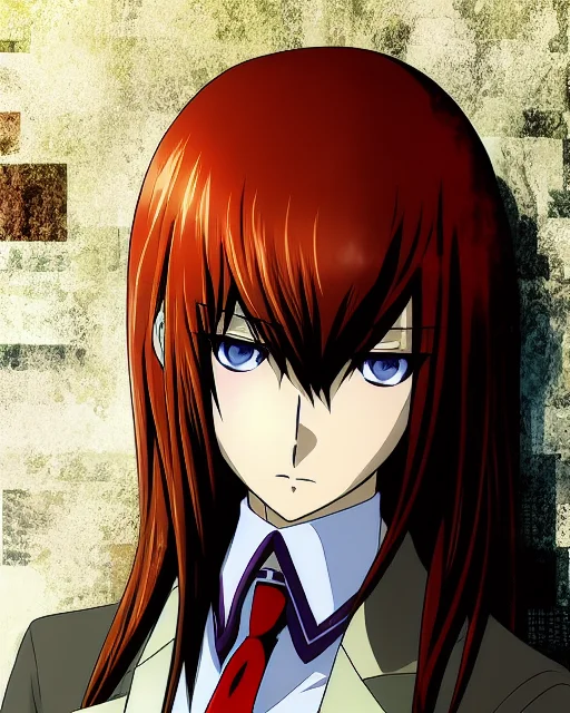 Kurisu 1girl Beautiful Face Wlop Abec Background