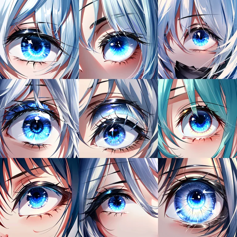 Loraeyesgen0.4 Masterpiece, Best Quality, Blue Eye, 1girl, C...