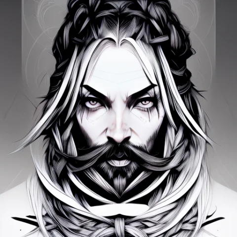 Art By Embrfktrstyle-500, Portrait Of Beautiful Woman With P... — Stable Diffusion AI Prompt: art by EMB_rfktrstyle-500, portrait of beautiful woman with Periwinkle Waterfall...