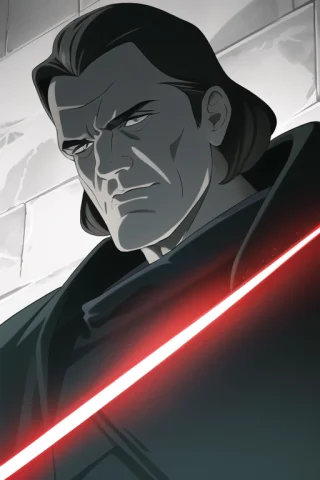 Loraousamarankingstyle10.6 Ousamaranking Style 1boy, Upper B... — Stable Diffusion AI Prompt: ousamaranking style 1boy, upper body, chancellor Sheev Palpatine, sith lord cin...