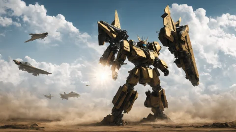 Dramatic Angle,dynamic Angle,an Extremely Delicate And Beaut... — Stable Diffusion AI Prompt: dramatic angle,dynamic angle,an extremely delicate and beautiful mecha, 8k wallp...