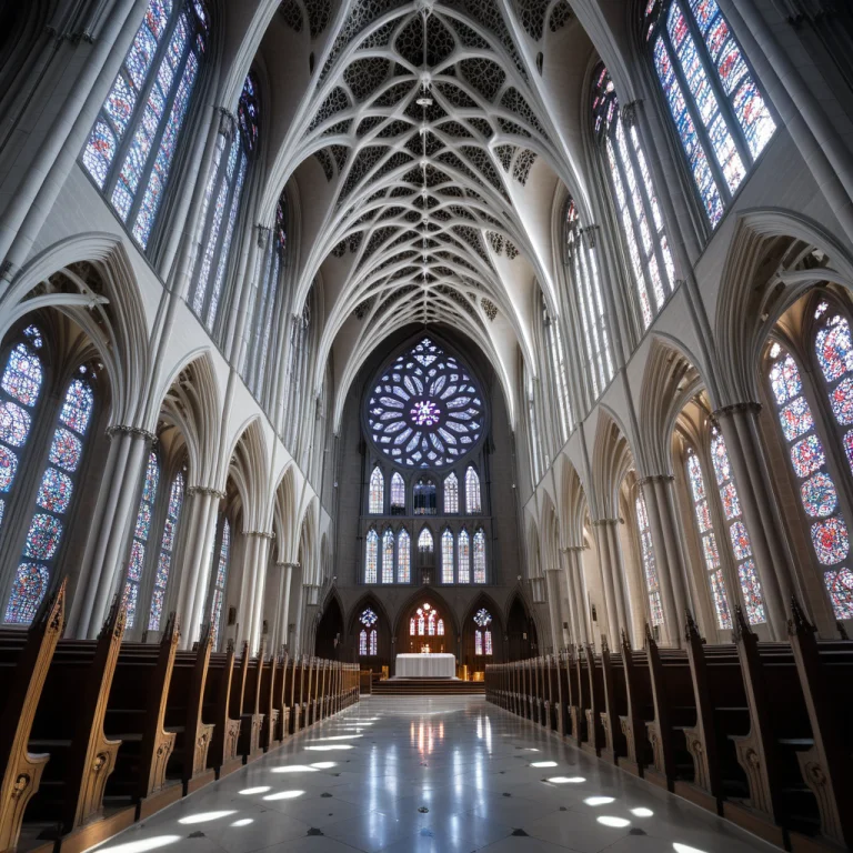 A Gothic Cathedral Where Every Arch, Column, And Flying Butt...