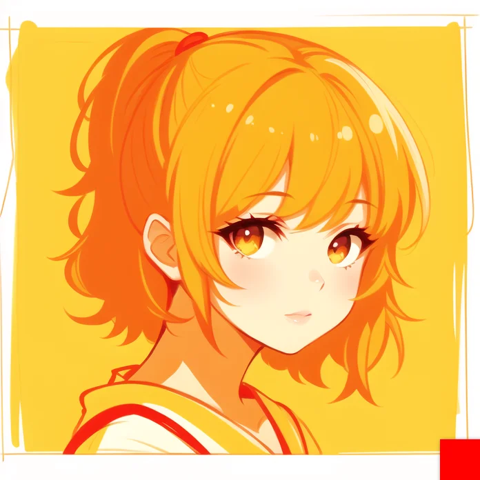Stylized Girl Portrait