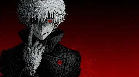 Subject And Action Ken Kaneki From Tokyo Ghoul, Upper Body S... — Stable Diffusion AI Prompt: Subject and action: Ken Kaneki from Tokyo Ghoul, upper body shot, facing straigh...