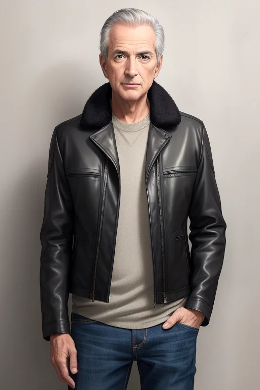 Mascuilne. Handsome, 75 Year Old, Old Man, Masterpiece,photo...