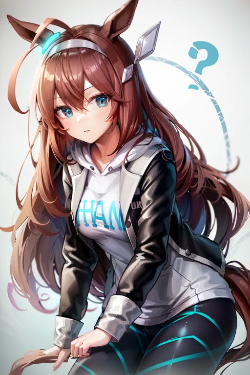 Masterpiece, Best Quality, Mihono Bourbon Umamusume, Long Sl...