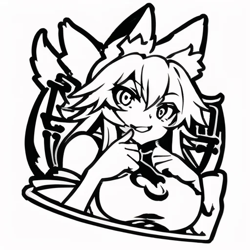 Vynstick,monochrome1.3, Simple Background, White Background1...