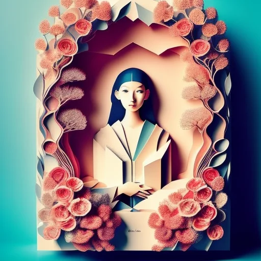 Paperai, Female, Portrait, Beautiful, Magazine Cover