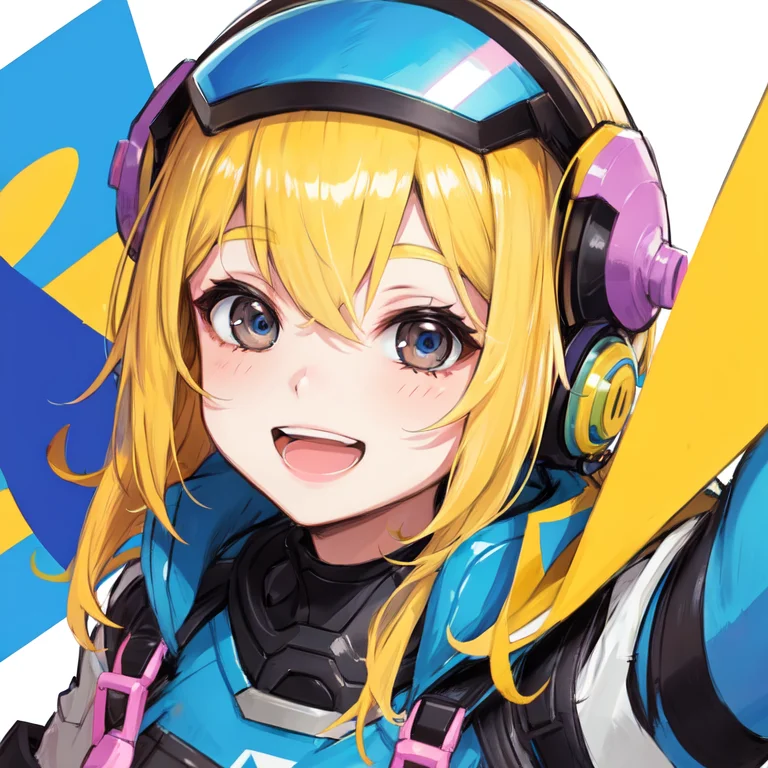 Watson Apex Legends,cute Girl,solo,smiling,open Mouth,lookin...