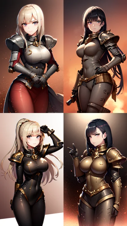 1girl, Warhammer 40k, Space Marine, Armor, Adepta Sororitas,...
