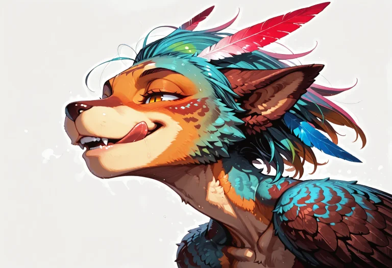 Masterpiece, Colorful, 1person, Androgynous, Palagiri, Furry...