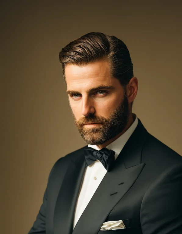Portrait Of A Desperate Businessman, Vogue, Intricate, Elega...