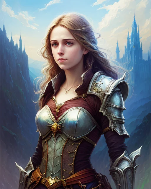 Methodological Digital Artwork1.3 Of Fantasy Rpg Character,...