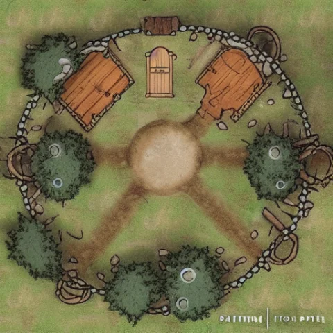 Snow,2d Dnd Battlemap — Stable Diffusion AI Prompt: snow,2d dnd battlemap