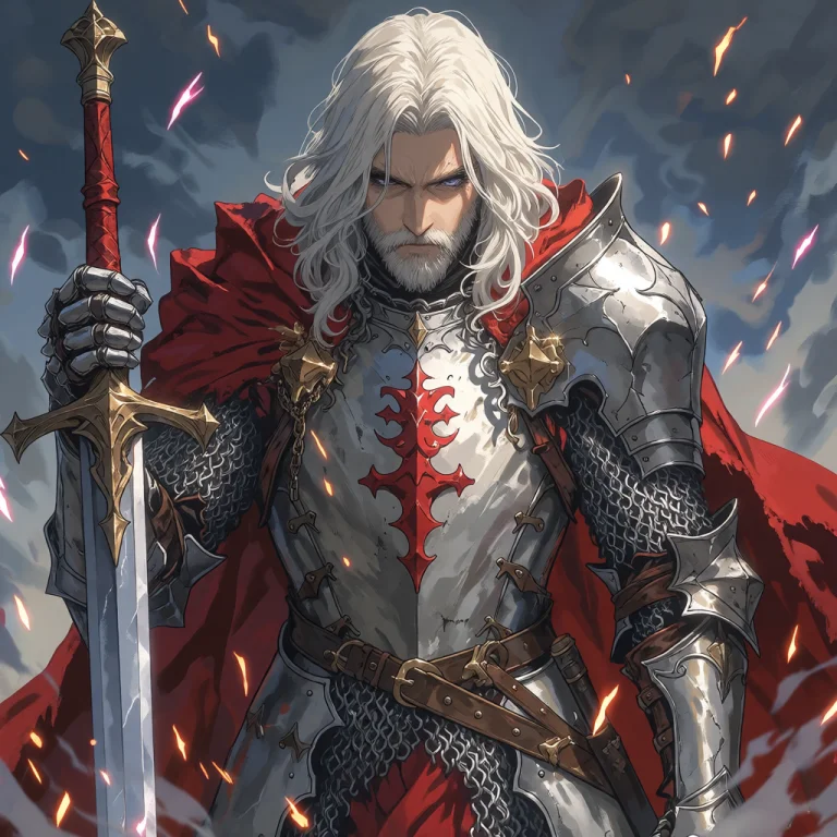 Arsmjstyle, Chiaroscurofantasy, Male Knight In Chain Mail, T...