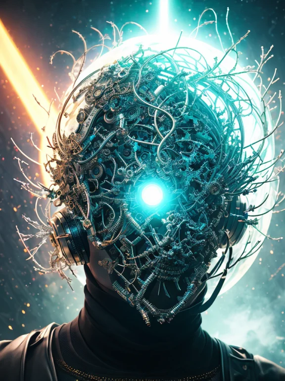 Middle Age Astronaut1.1, Ethereal Background, Abstract Beaut...