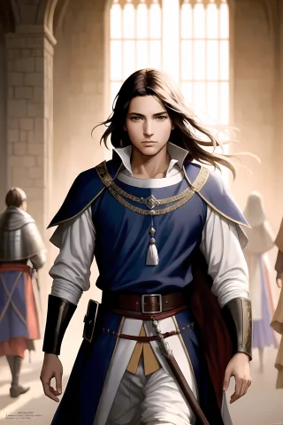 Modelshoot Style Of A Medieval Prince1.3, Extremely Detailed... — Stable Diffusion AI Prompt: modelshoot style of a (medieval prince:1.3), (extremely detailed CG unity 8k wal...