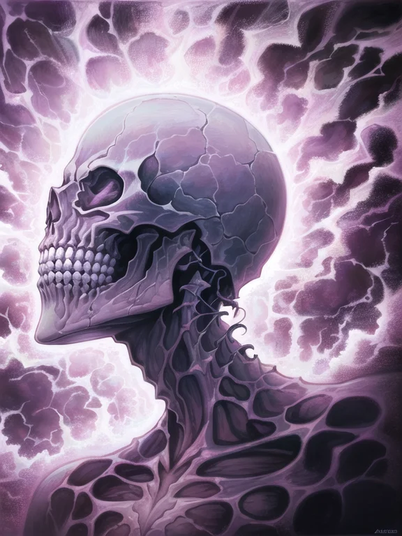 Loraluisapeldritchskullv10.6 A Portrait Of A Mad Man, Skull,...