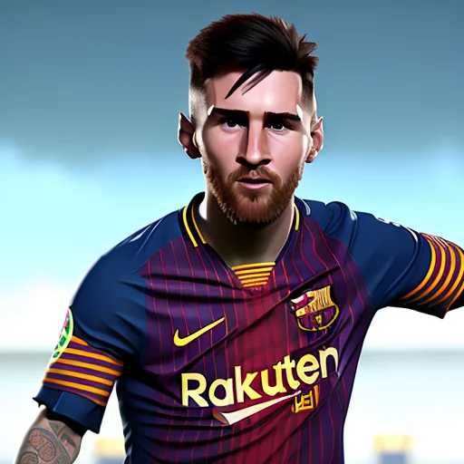 Messi, Leagueofstyle Style Characters, Unreal Engine 5, Octa...