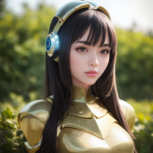 Best Quality, Masterpiece1.1, Realistic1.4, 1girl, Robot, An...
