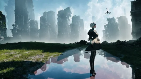 Upper Body, Lora2bnierautomatalorav2b1, Yorha No. 2 Type B,... — Stable Diffusion AI Prompt: upper body, , yorha no. 2 type b, 1girl, absurdres, black blindfold, black dress...