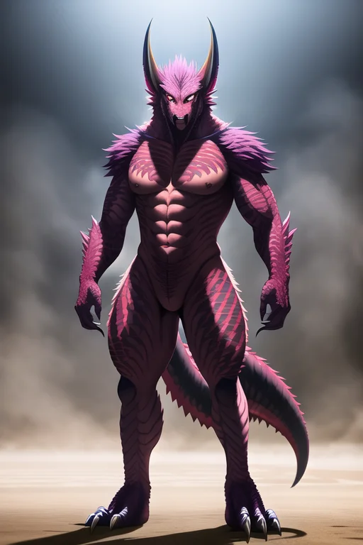 Majestic Glorious Chimaera, Hybrid Animal Monster, Violent H...
