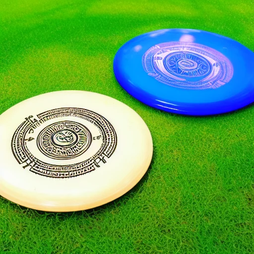 A Dgdisc With A Simple Vector Animal Graphic On The Grass Ou...